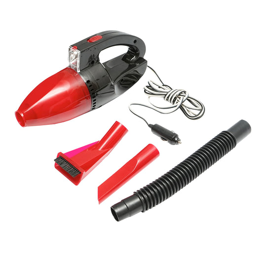 Handheld vacuum for wet and dry environments, 12V power supply car socket, 60W power
