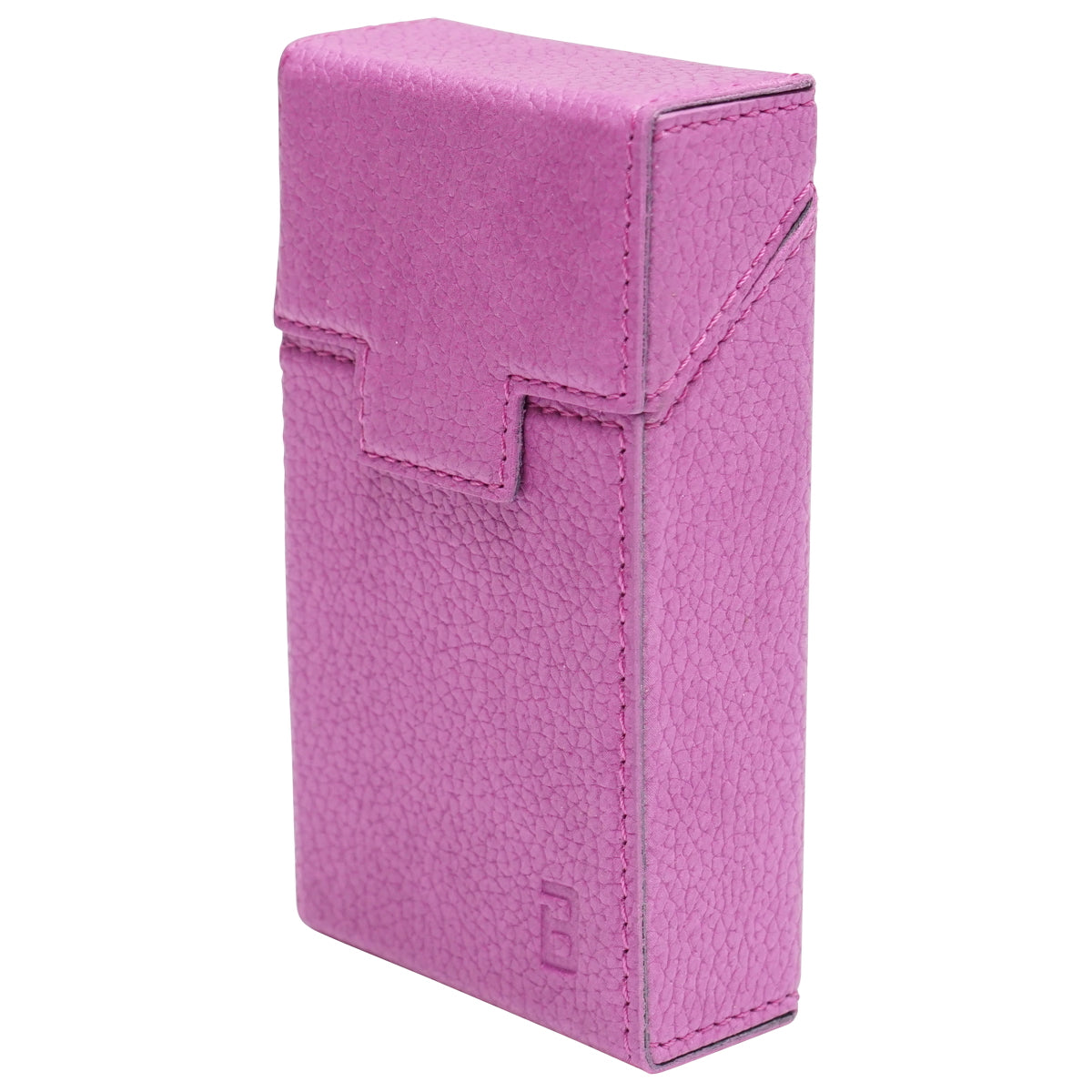 Purple leather case for P20 Breckner cigarette pack