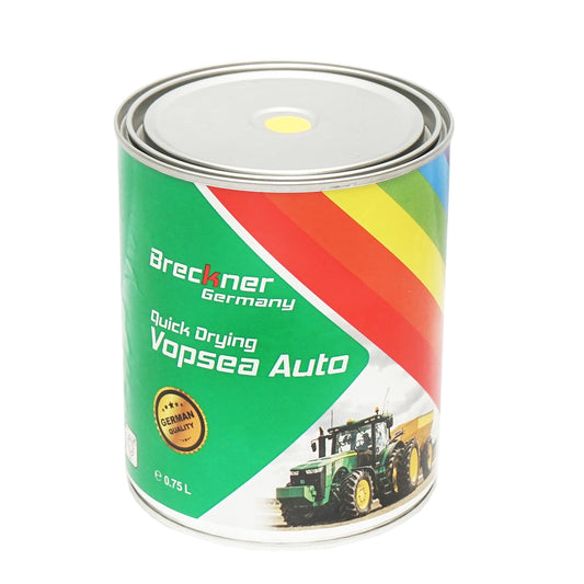 Yellow automotive paint Welger type 0.75L Breckner Germany