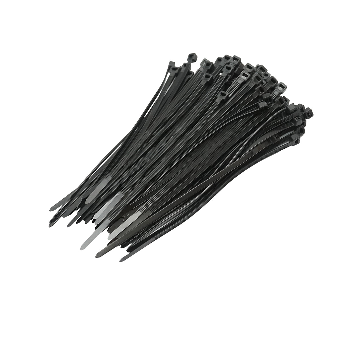 Facet, plastic collar 3.6x150mm, black, set of 100 pieces Breckner Germany