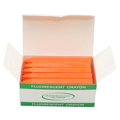 Fluorescent orange rubber plugs 20 pcs/box markings, industrial