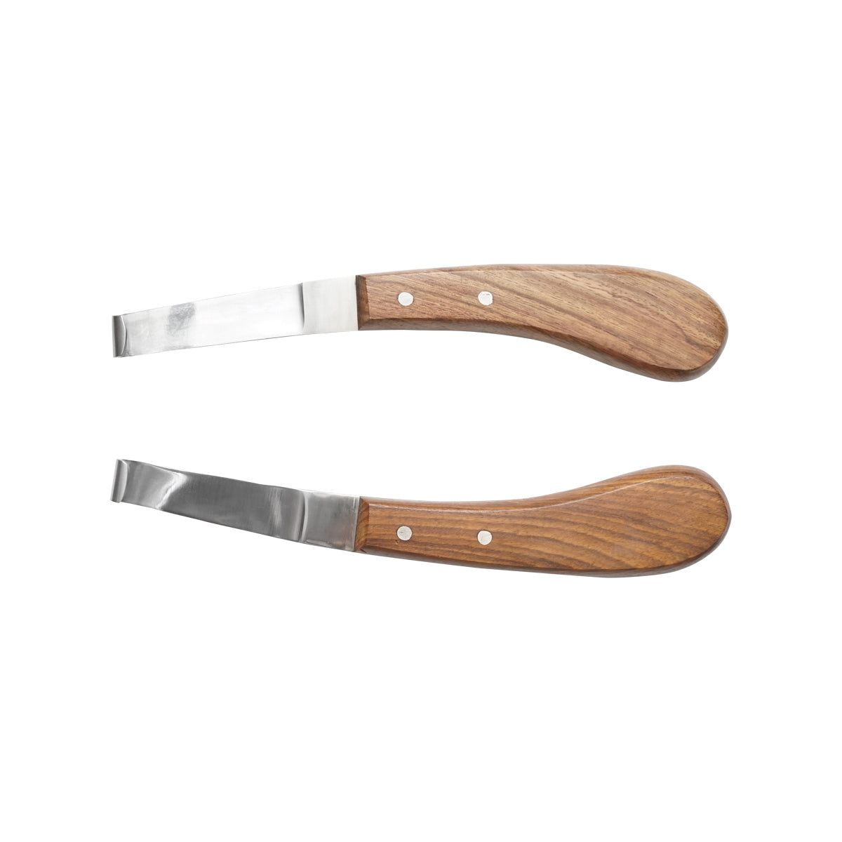 Set of 2 left/right rakes for cleaning hooves, 210mm Breckner Germany
