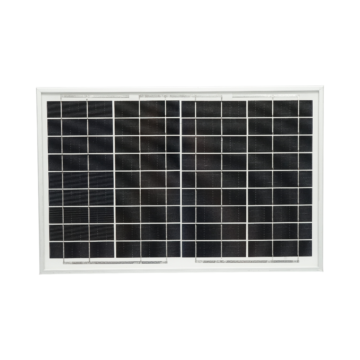 10W monocrystalline solar panel 19.8V with a 90cm connection cable 345x225x18mm