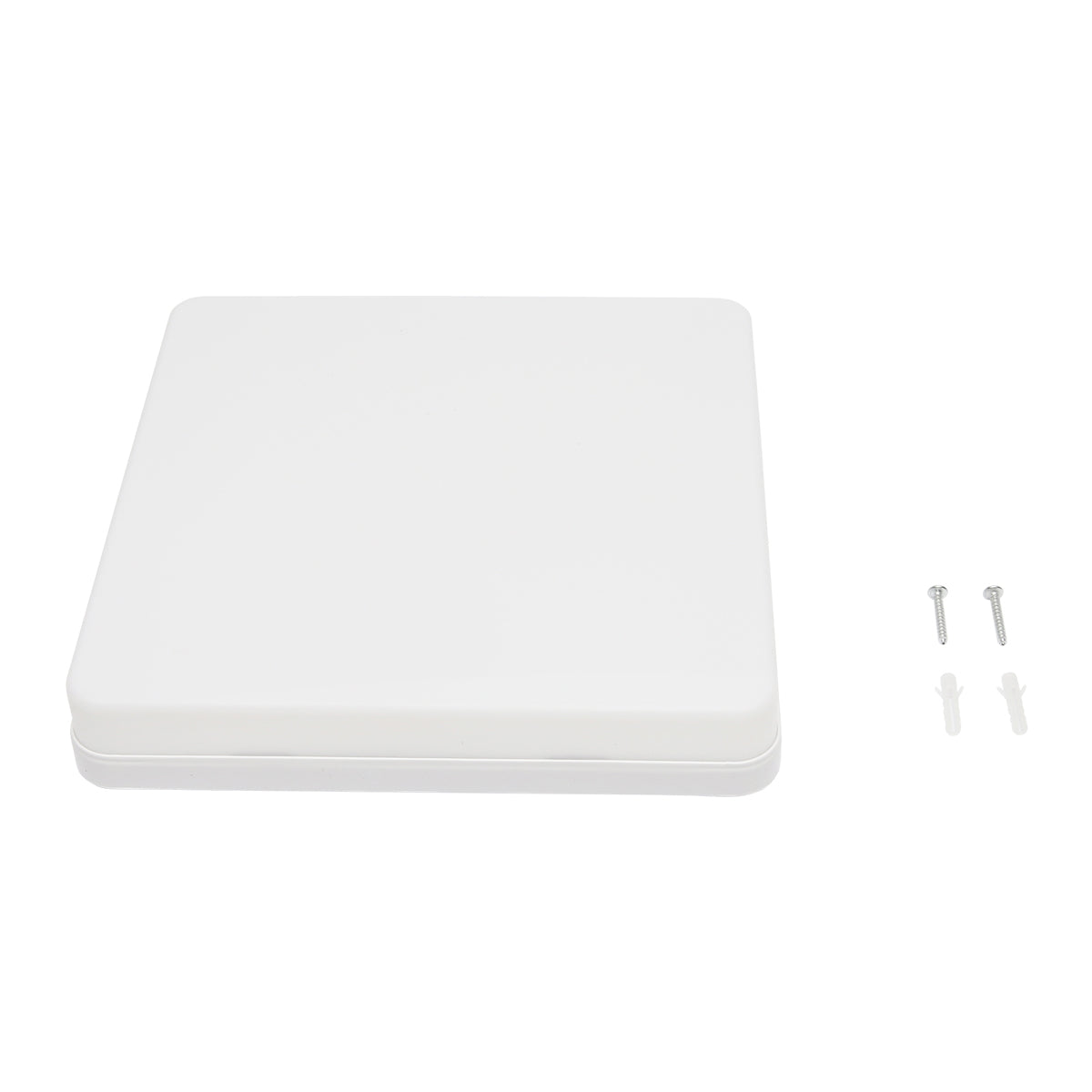 LED ceiling light 36W, 220V, IP20, 230 mm, square light body interior/exterior moisture-resistant Breckner Germany