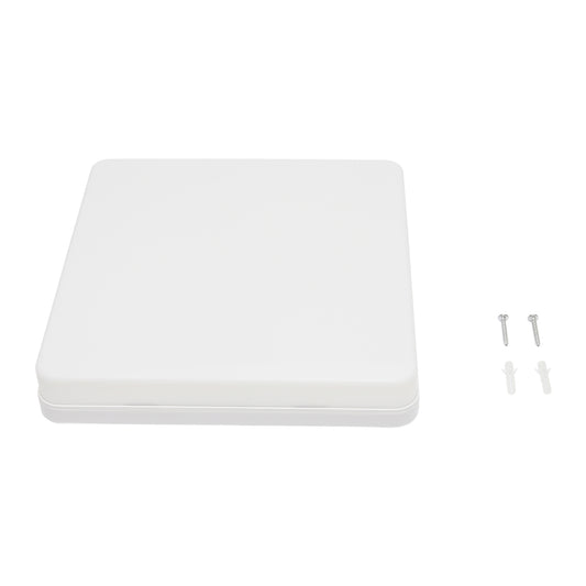 LED ceiling light 36W, 220V, IP20, 230 mm, square light body interior/exterior moisture-resistant Breckner Germany