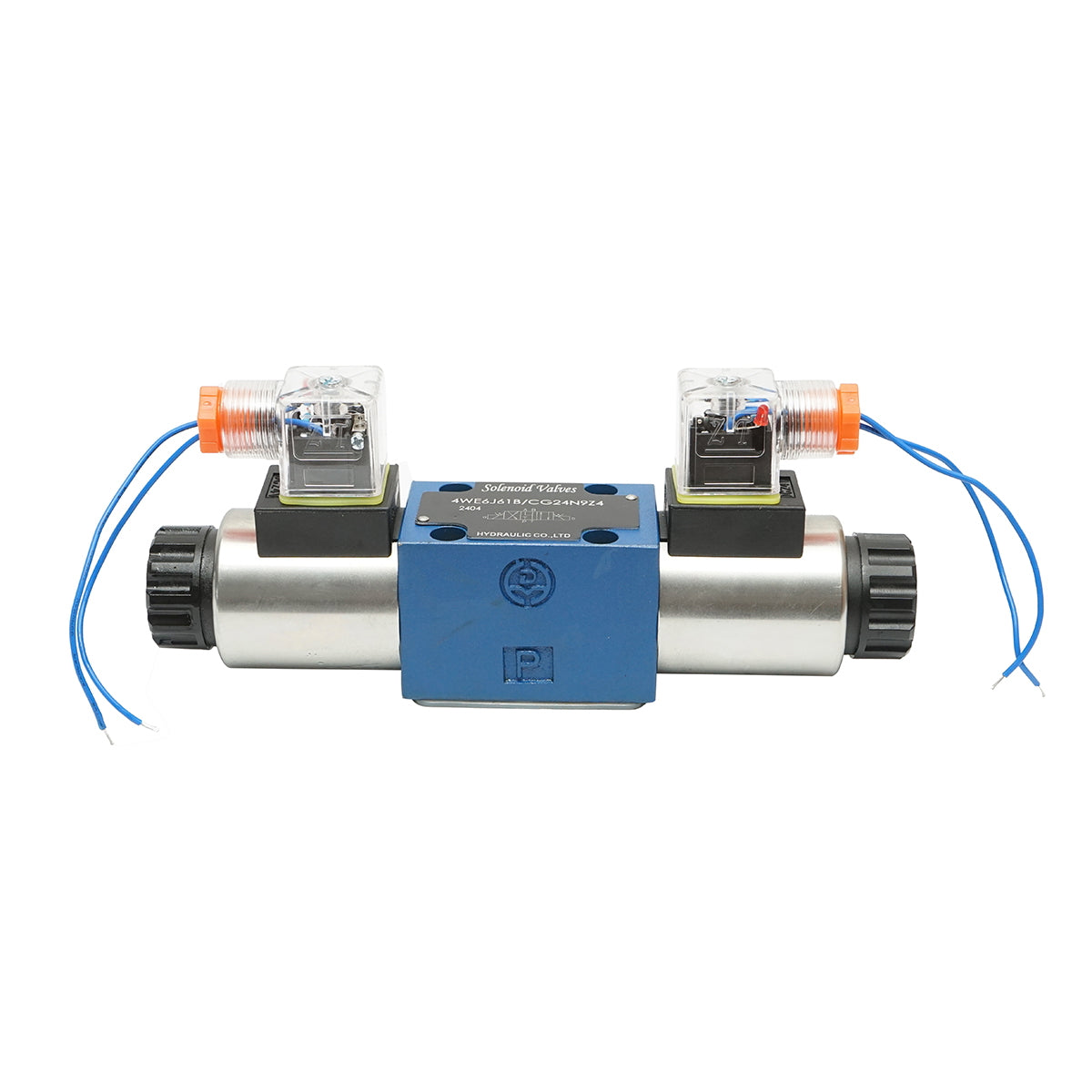 Directional solenoid valve 24VDC 25W for 6 ways flow control hydraulic installations HDQX126J 4WE6J61B CG12N9Z4