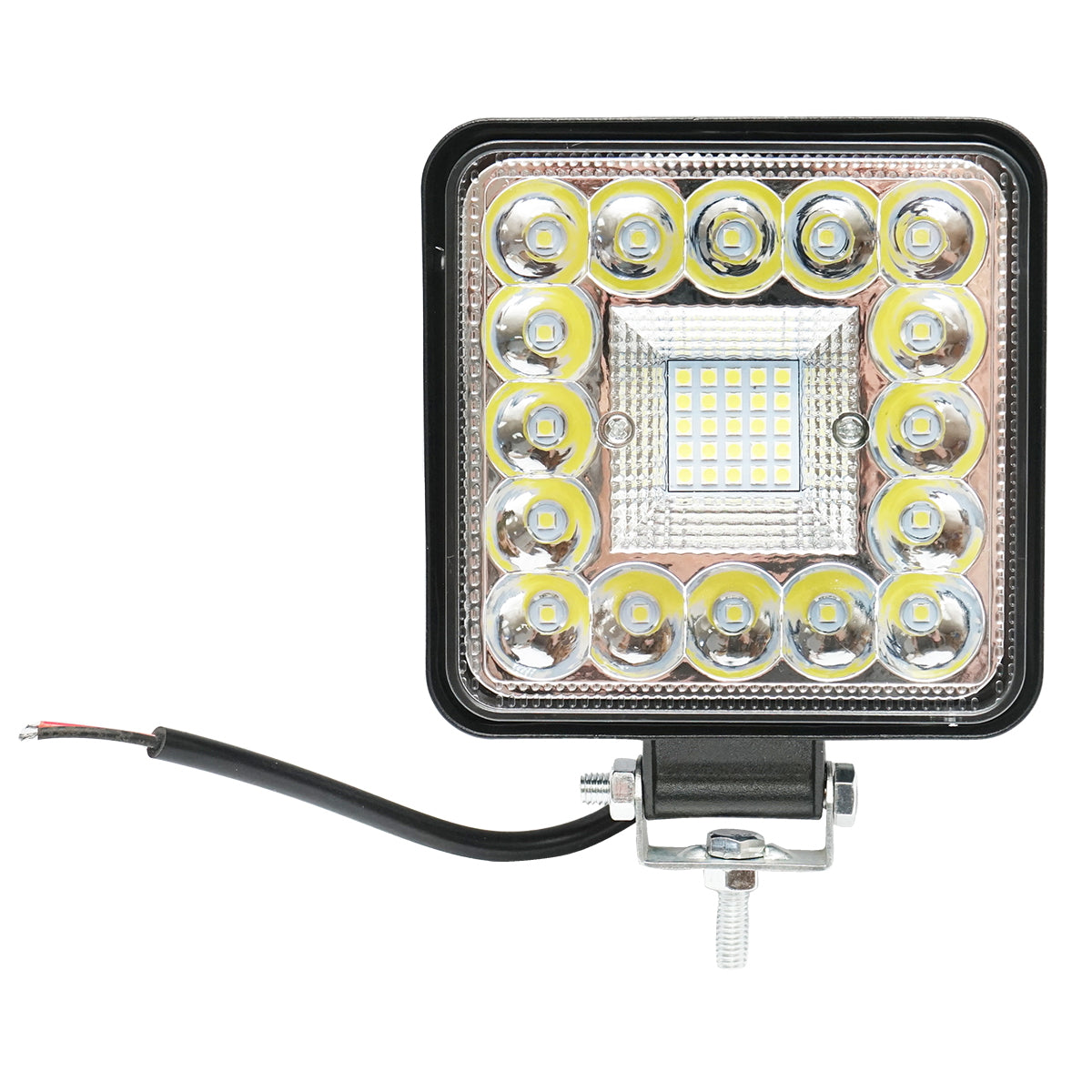 Square projector with LEDs and SMD 198W 12V/24V 10-30V