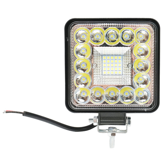 Square projector with LEDs and SMD 198W 12V/24V 10-30V