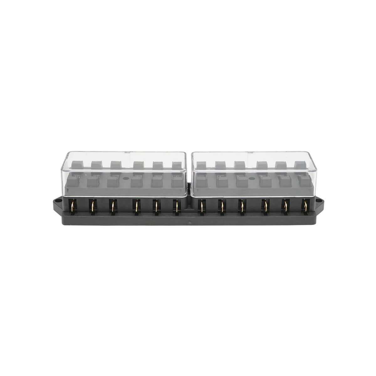 Flat fuse box with 12 slots Breckner Germany