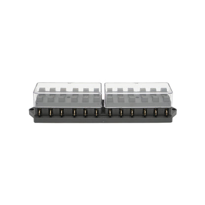 Flat fuse box with 12 slots Breckner Germany
