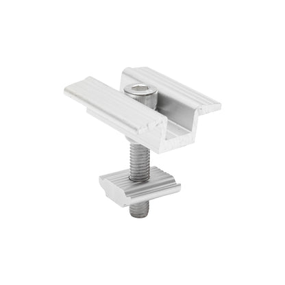 Intermediate clamp 35mm for photovoltaic solar panel system B, 24mm Breckner Germany