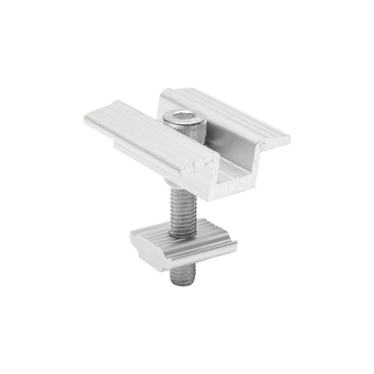 Intermediate clamp 35mm for photovoltaic solar panel system B, 24mm Breckner Germany