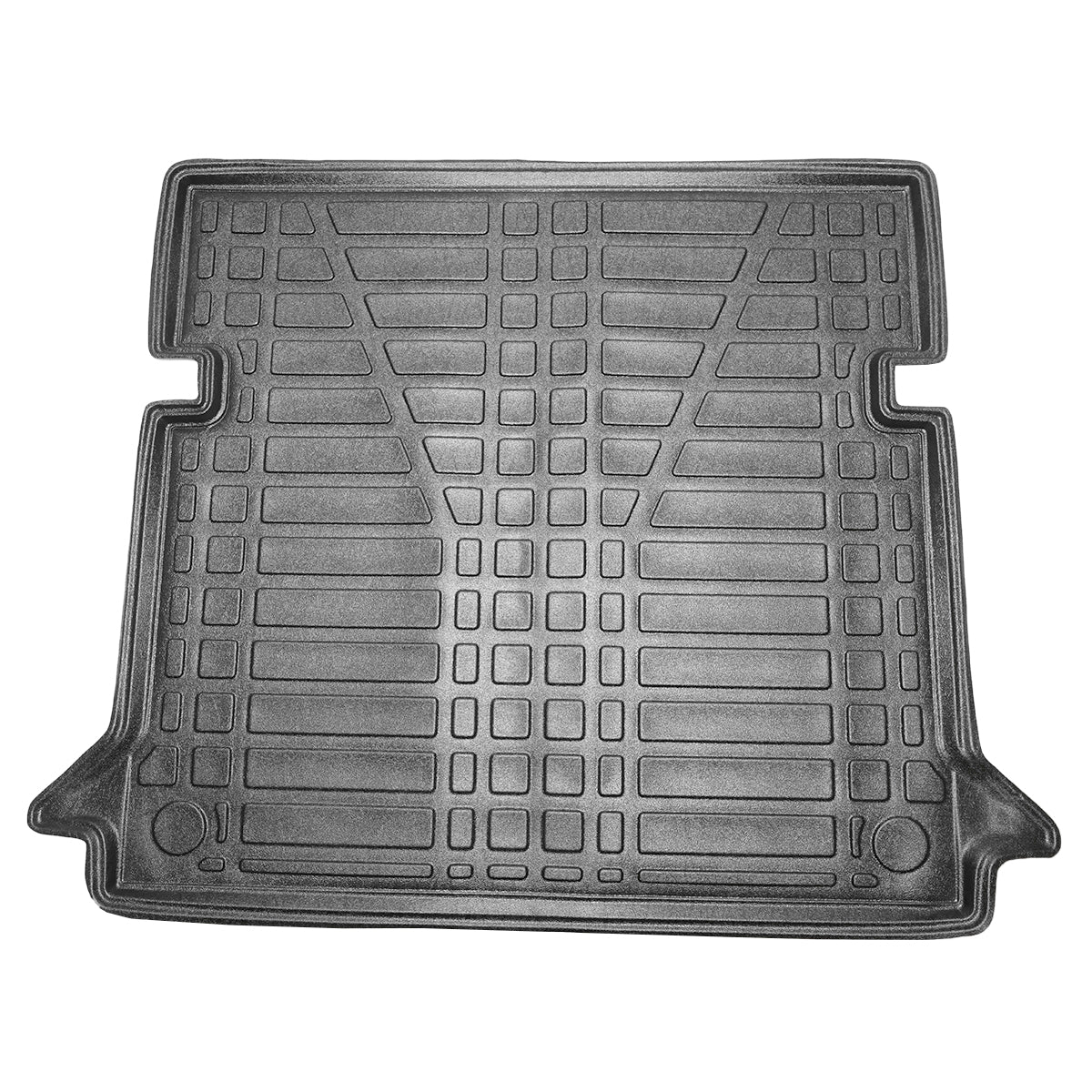 Rubber boot mat for Dacia Dokker combi, manufactured from 2013 onwards.