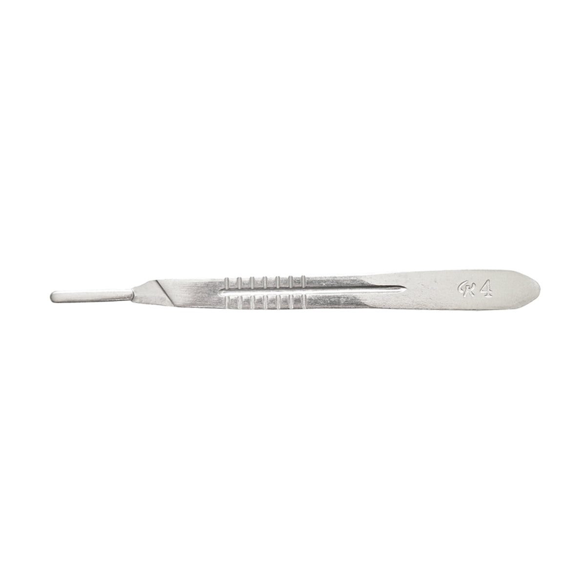 Stainless steel scalpel handle no. 3 for blades no. 18-24 Breckner Germany