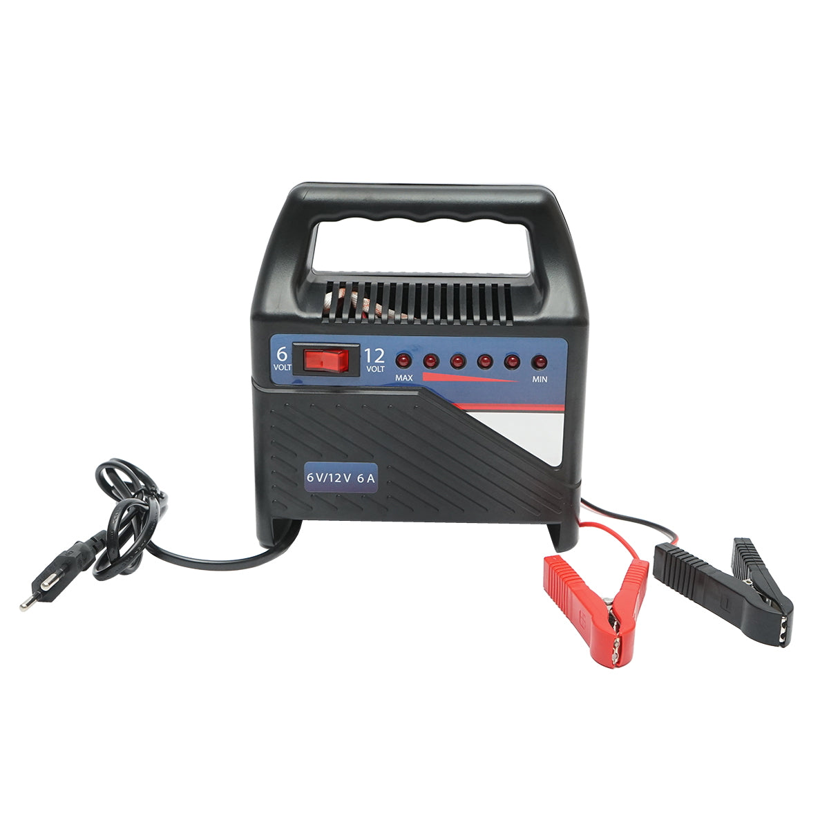 Car battery charger and rectifier 6V/12V 6A