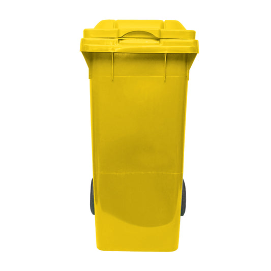 120L yellow trash bin Breckner Germany