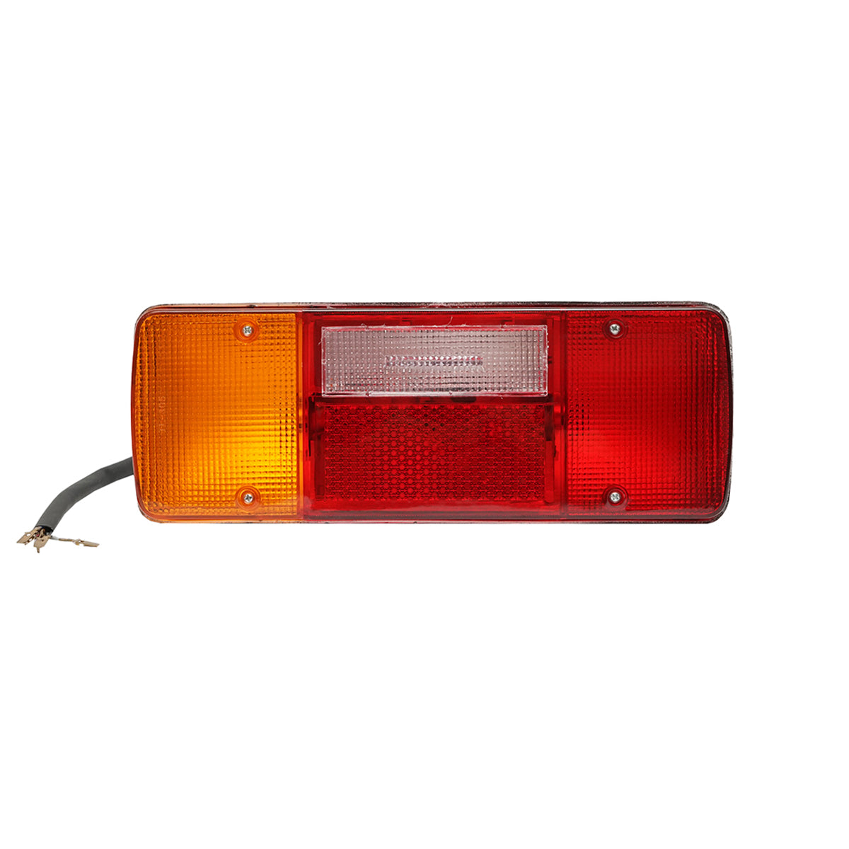 Left stop lamp with signaling and reverse light for truck 330x125x80 mm