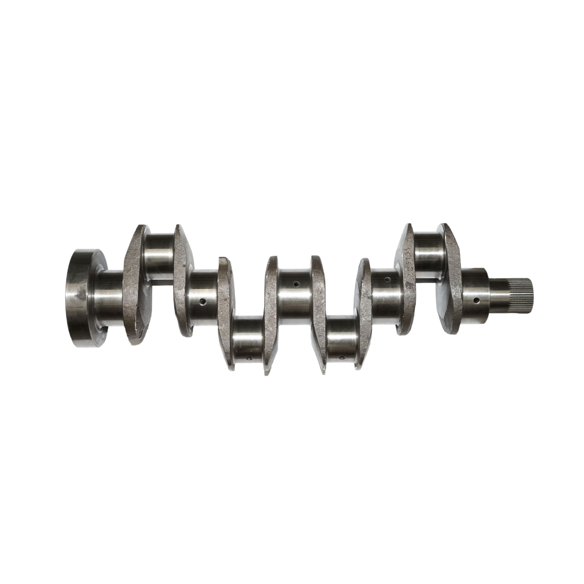 Bent crankshaft, vibration damper for Massey Ferguson Perkins engine with 4 cylinders OEM code 94430, ZZ90077, 3637453M91, 742873M91, 194430, 94430, 3637453M91, 742873M91