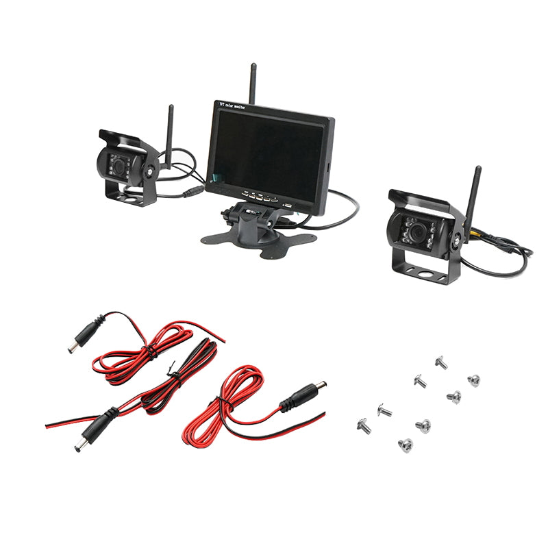 Wireless rearview camera with 7 Inch display 12V