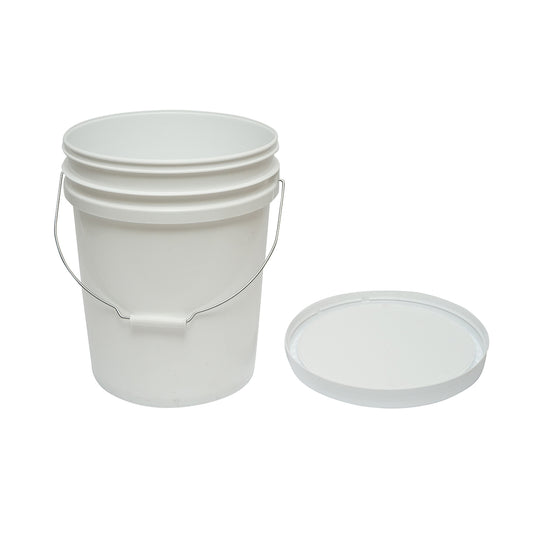 20L round plastic bucket with lid for honey