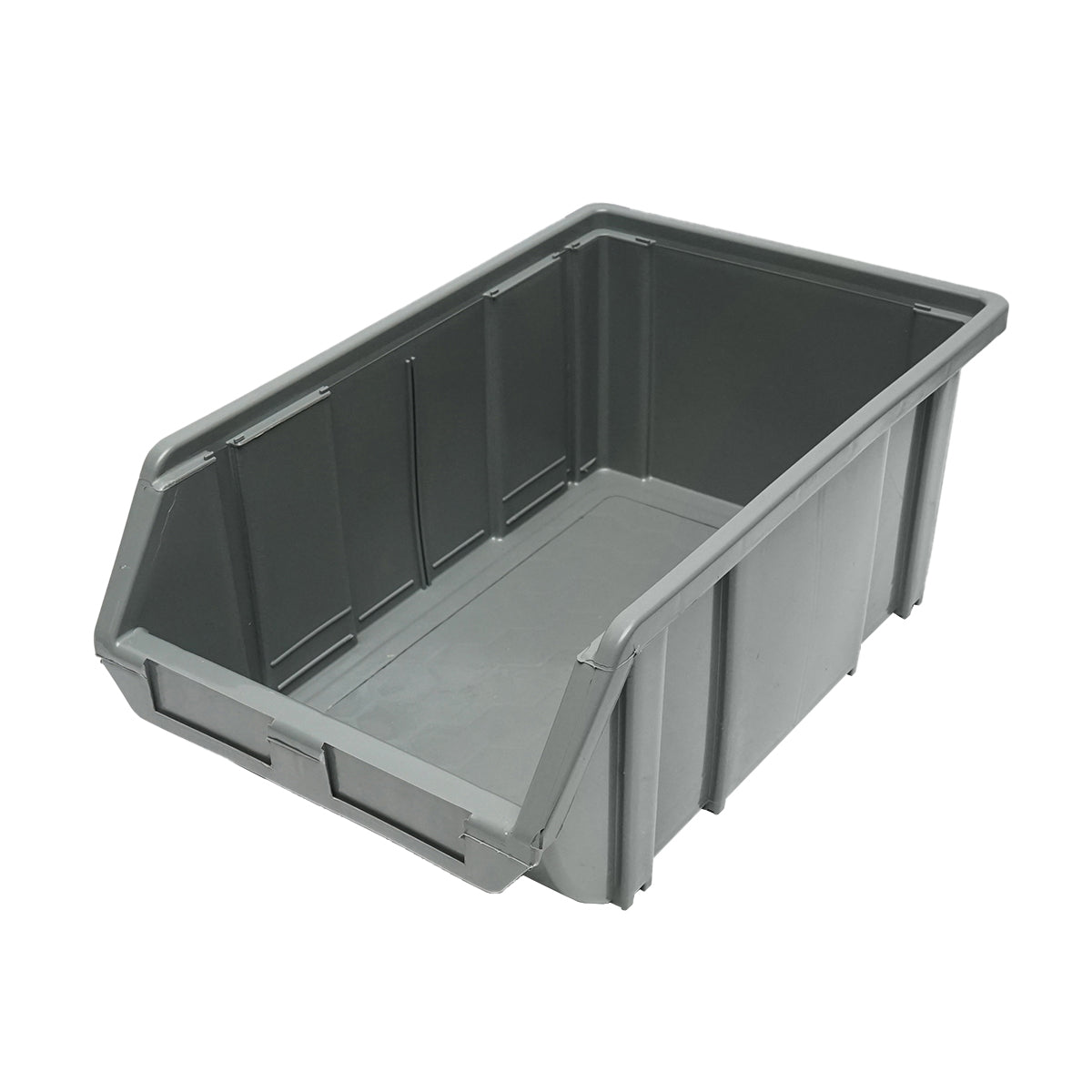 Gray storage plastic box 226x390x167mm