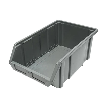 Gray storage plastic box 226x390x167mm