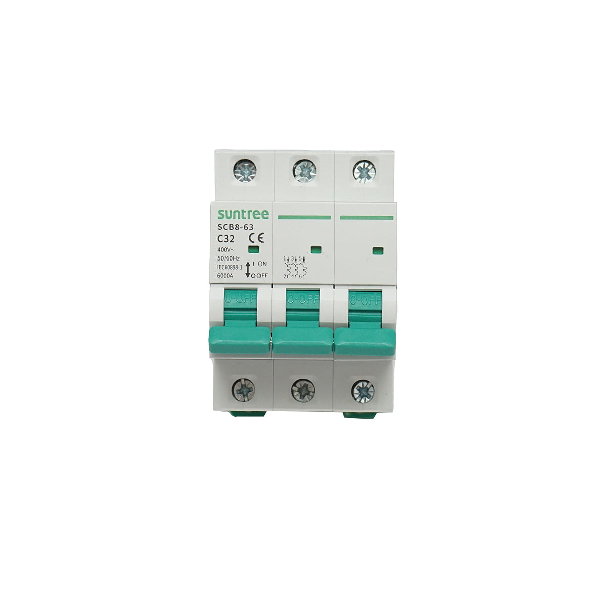 Automatic circuit breaker 3P, 32A 400VAC Suntree