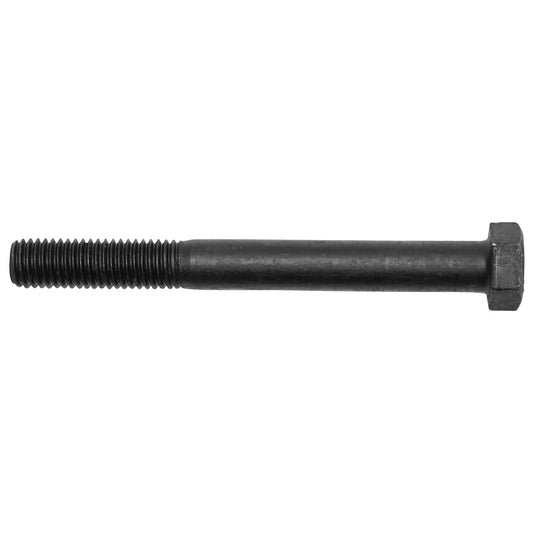 Black screw with hexagonal head DIN 931 M12x110 G10.9 50 pieces/bag