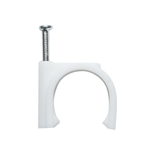 26mm nail clamp for cable fixing, 100 pieces
