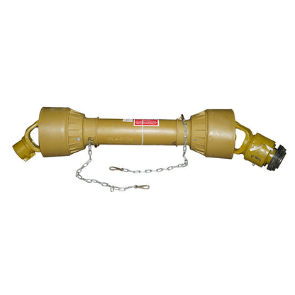 Cardan 850 mm T5 with universal ratchet cross 30.2x80 (triangular pipe) 1 3/8 Z=6 CORNERS 1.85