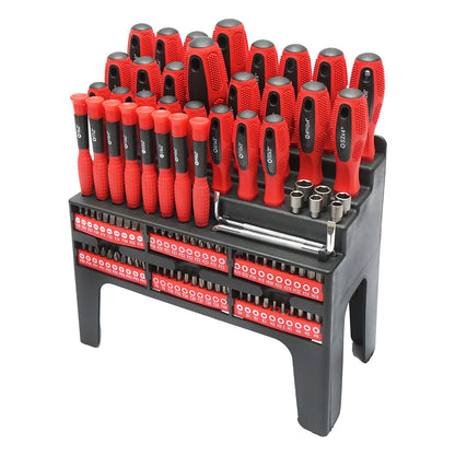 Set of 100 screwdrivers and bits Breckner Germany