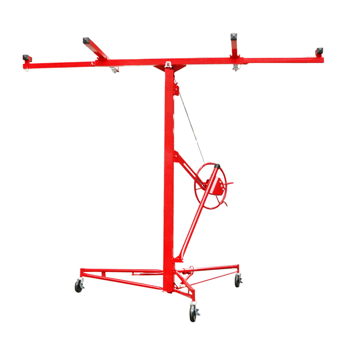 Device for lifting (crane) plasterboard sheets, OSB, MDF, particleboard, lift height 4.57m Breckner Germany