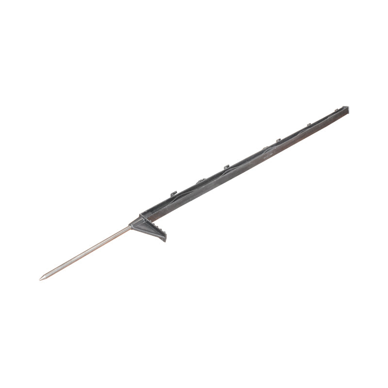 Black plastic post 1110mm for electric fence wire Breckner Germany