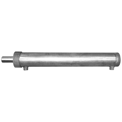 Hydraulic cylinder 650 mm thread M20 with hydraulic connection fi20