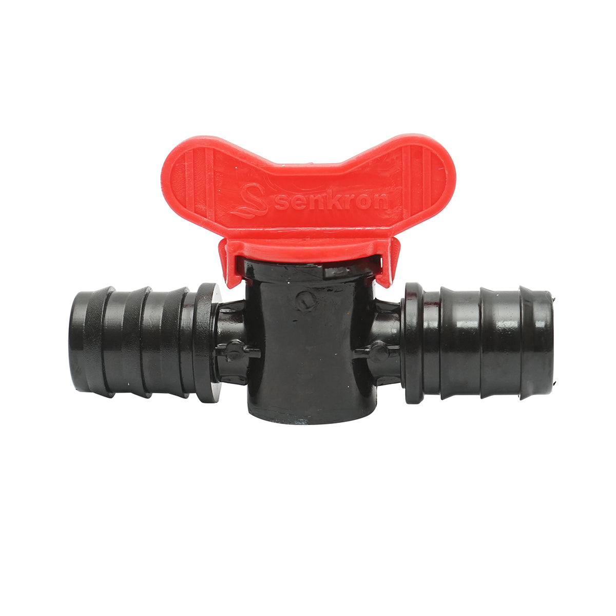Equal dripping tube faucet D25x25mm for irrigation systems