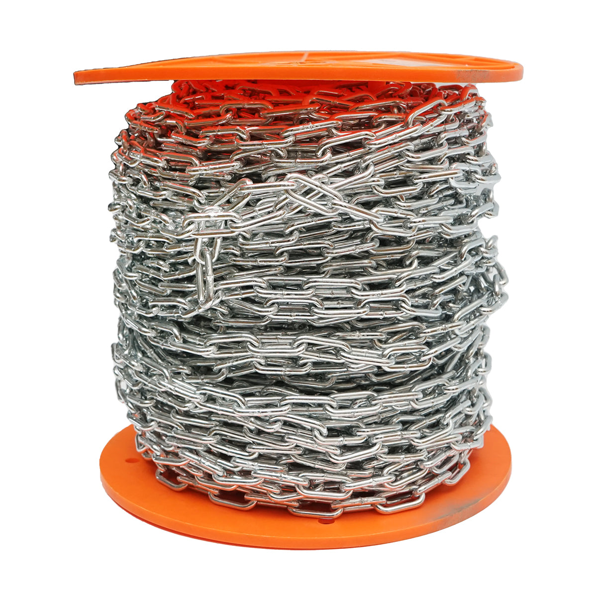 Galvanized steel chain with short link 3.5mmx50m