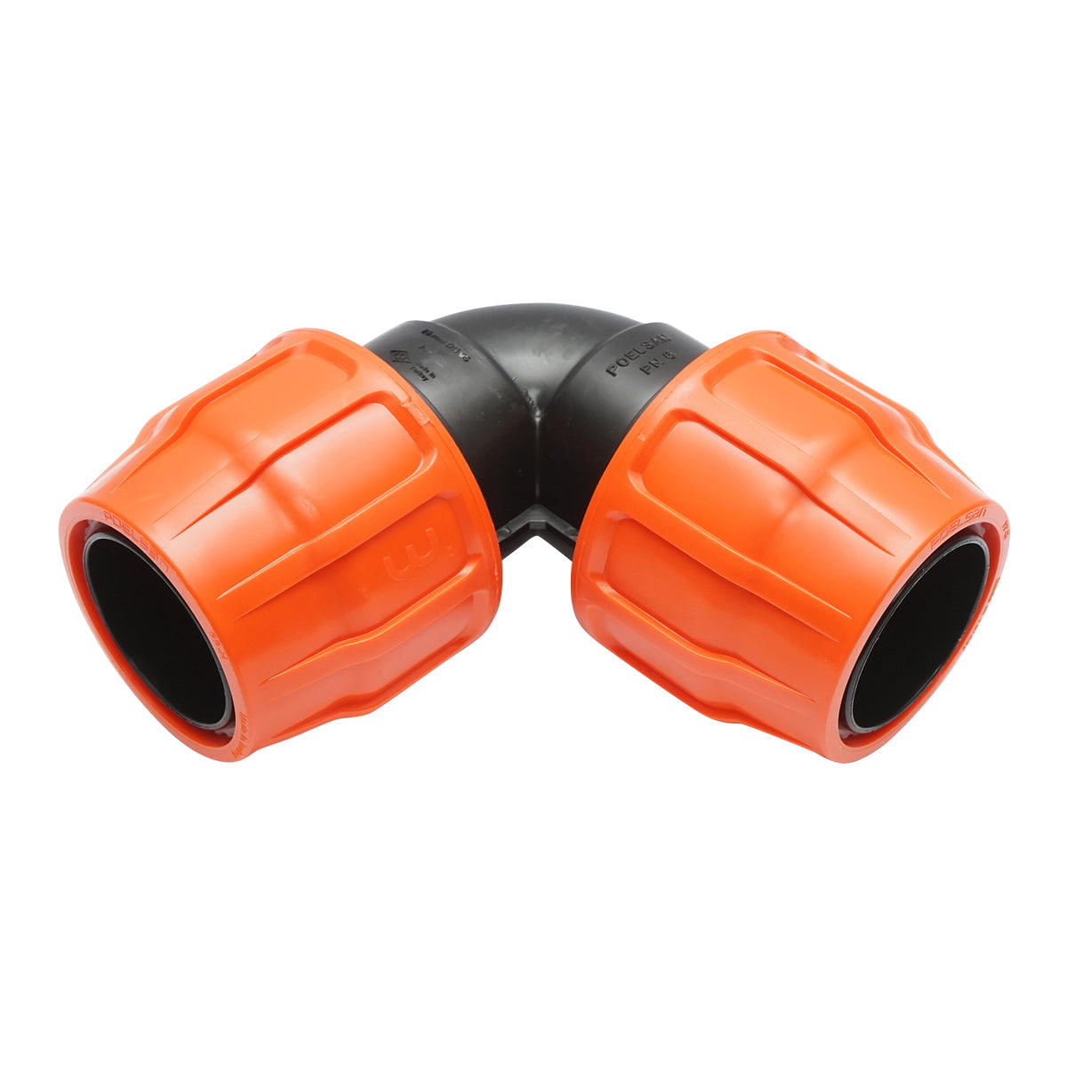 Equal diameter compression Layflat D3x3 PN6 for irrigation systems