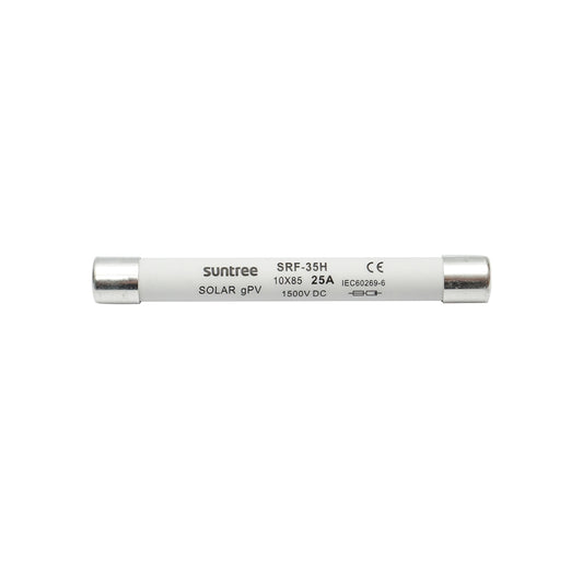 Cylindrical fuse safety SRF-35H for gPV solar systems, 25A, 1500V Suntree