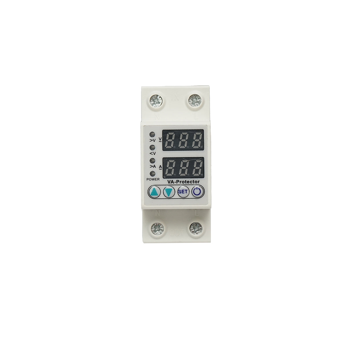 Digital relay 40A for monitoring and protection against undervoltage, overvoltage 220V, LDVP1-40A