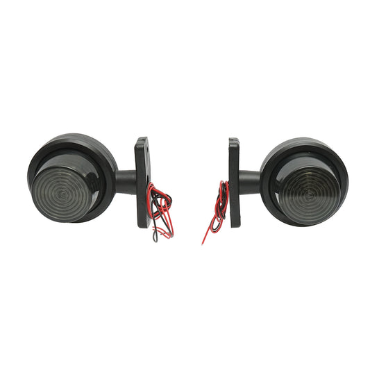 Side marker LED lamps smoky 12/24V, red-yellow FR0117 Breckner Germany