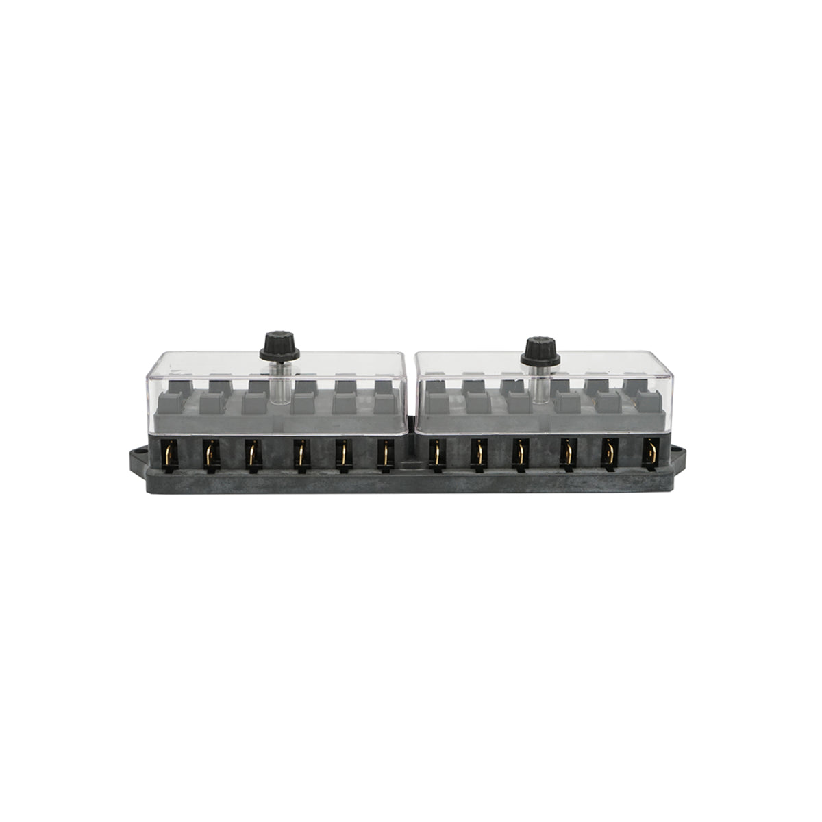Flat fuse box with 12 slots Breckner Germany