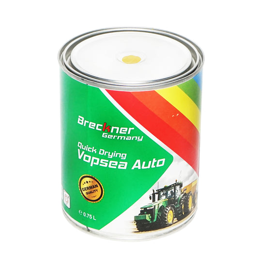 Yellow automotive paint type Komatsu 0.75L Breckner Germany