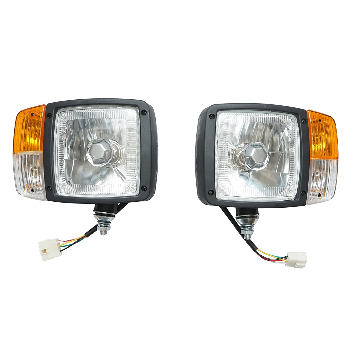 Set of headlamp type lamps with right and left signaling 24V HR-A-022 Breckner Germany