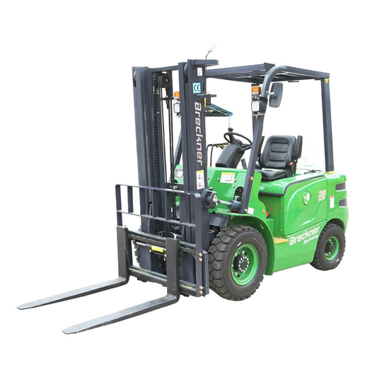 2T electric forklift duplex 3M 48V/600Ah with lateral translation Breckner Germany