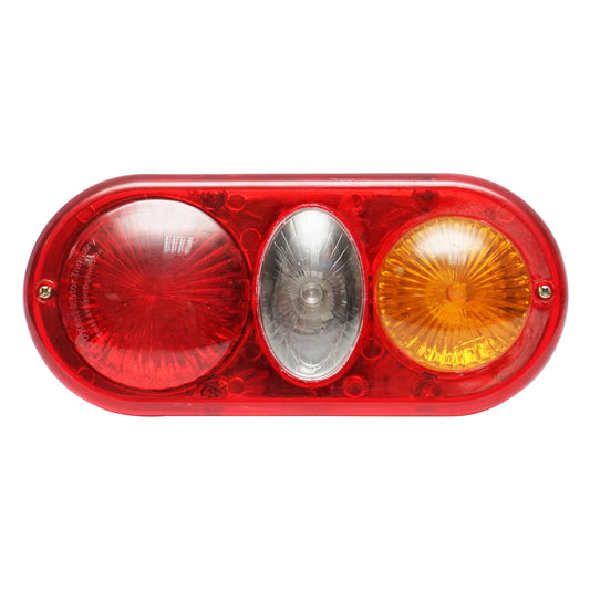 Rear oval stop lamp 3 functions
