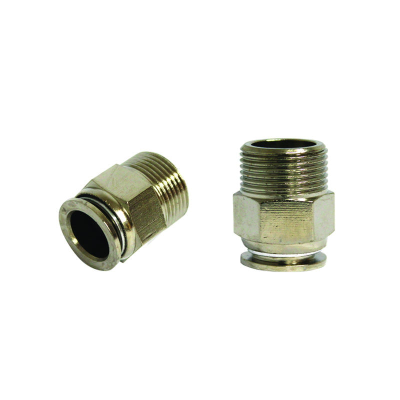The quick right metal connector and metal screw fi 14 with M22