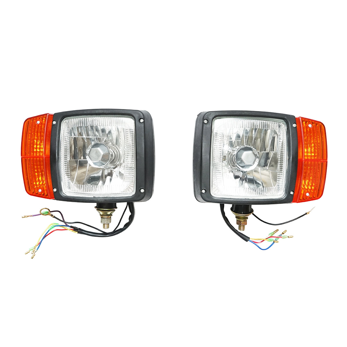 Front lamps with signaling left/right for JCB OEM code 700/50055, 700/50056, 700/50119, 700/38400