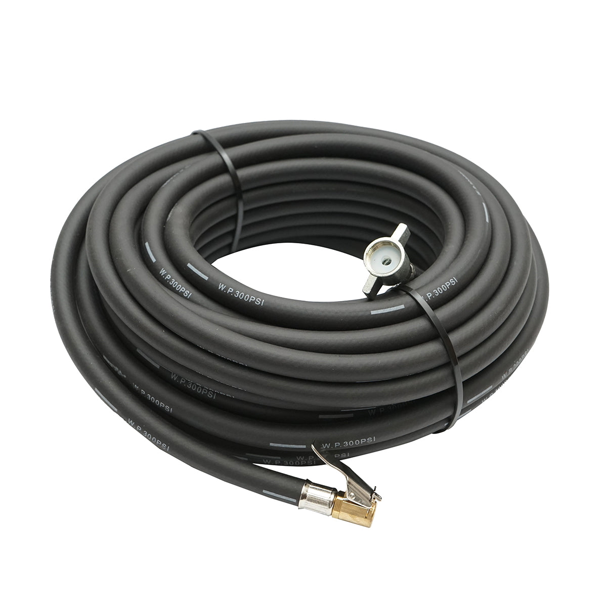 Air compressor hose L=15 m with connection heads for inflating tires