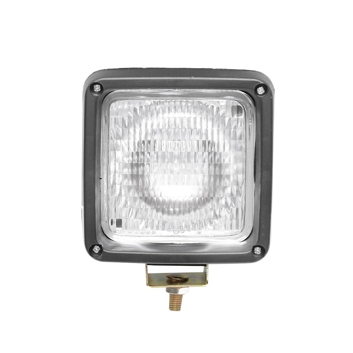 Square projector L=100mm, for halogen bulb H3 12V 55W - 24V 70W without bulb