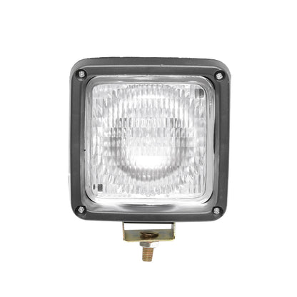 Square projector L=100mm, for halogen bulb H3 12V 55W - 24V 70W without bulb